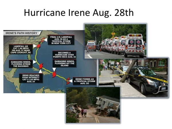 Hurricane Irene Aug. 28th