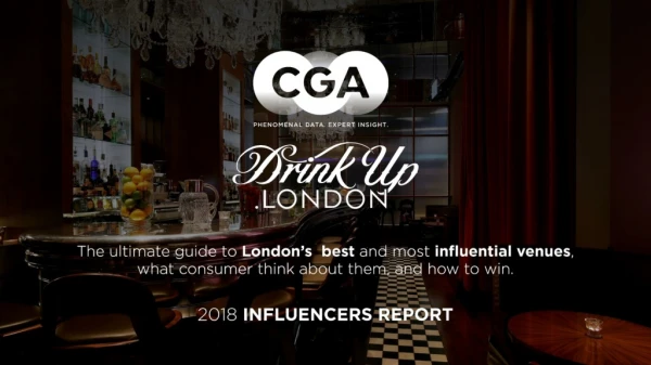 CGA Influencers Report 2018