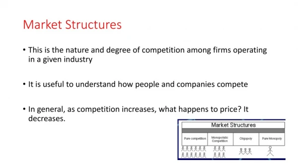 Market Structures