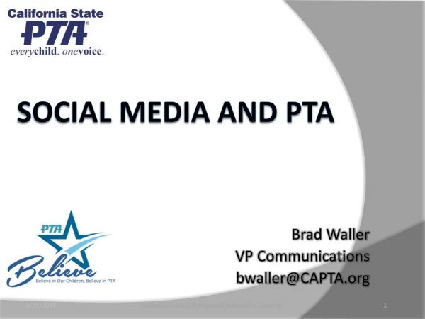 Social Media and PTA