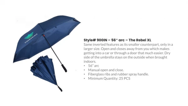 Style# 900IN – 56″ arc – The Rebel XL