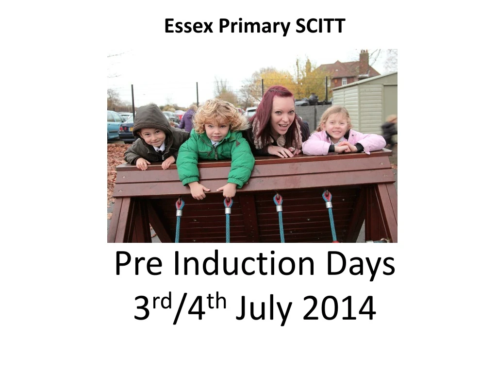 essex primary scitt