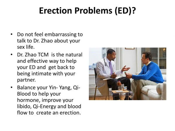 Erection Problems (ED)?