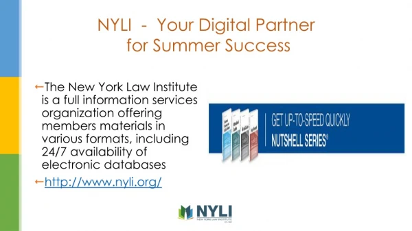NYLI - Your Digital Partner for Summer Success