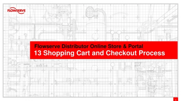 13 Shopping Cart and Checkout Process