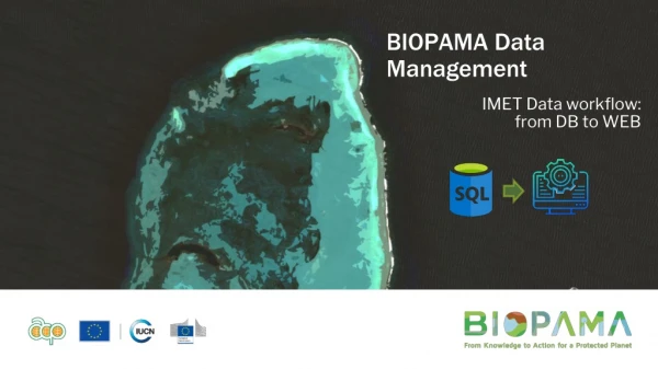 BIOPAMA Data Management