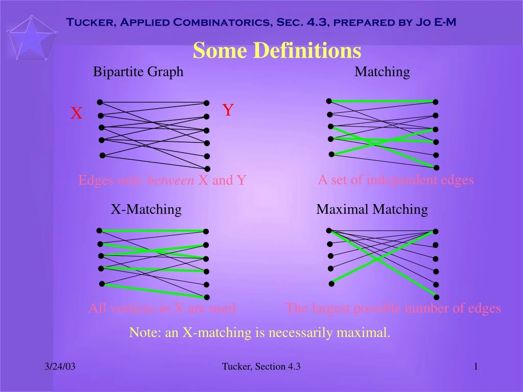 tucker applied combinatorics sec 4 3 prepared by jo e m
