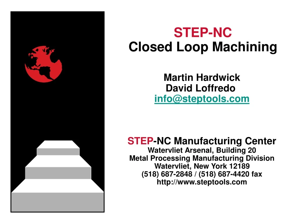 step nc closed loop machining