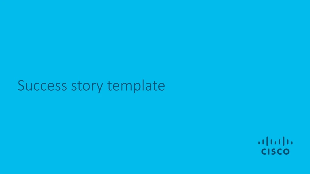 success story template