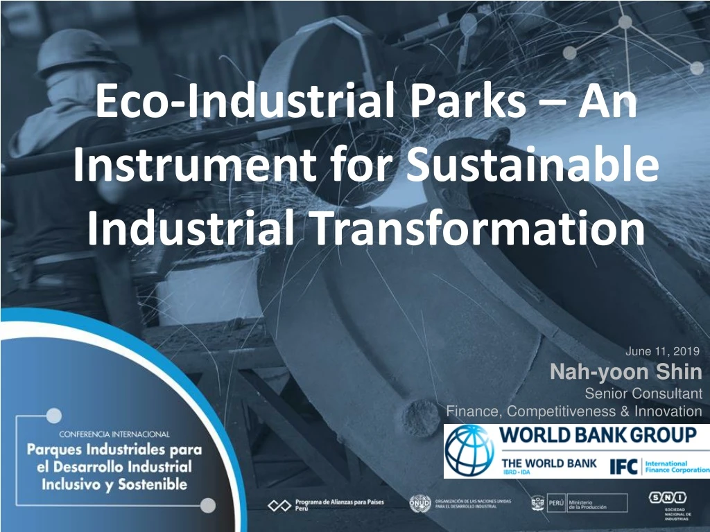eco industrial parks an instrument