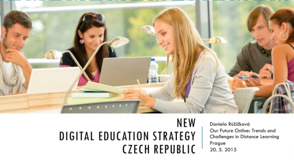 New Digital education strategy Czech republic