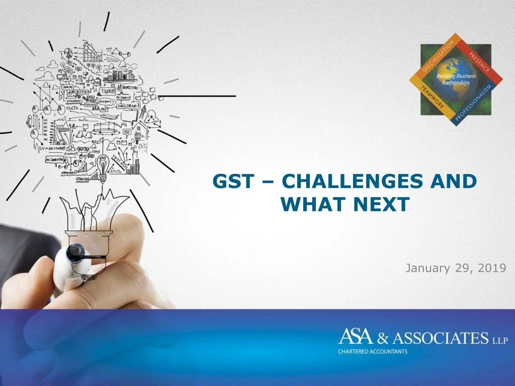 gst challenges and what next