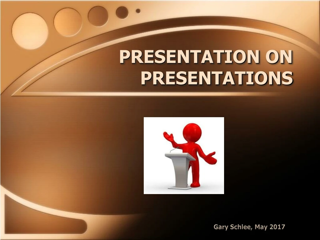 presentation on presentations