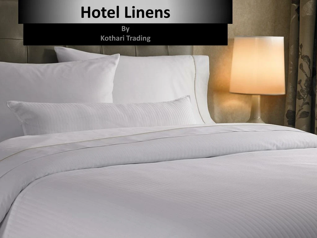 hotel linens