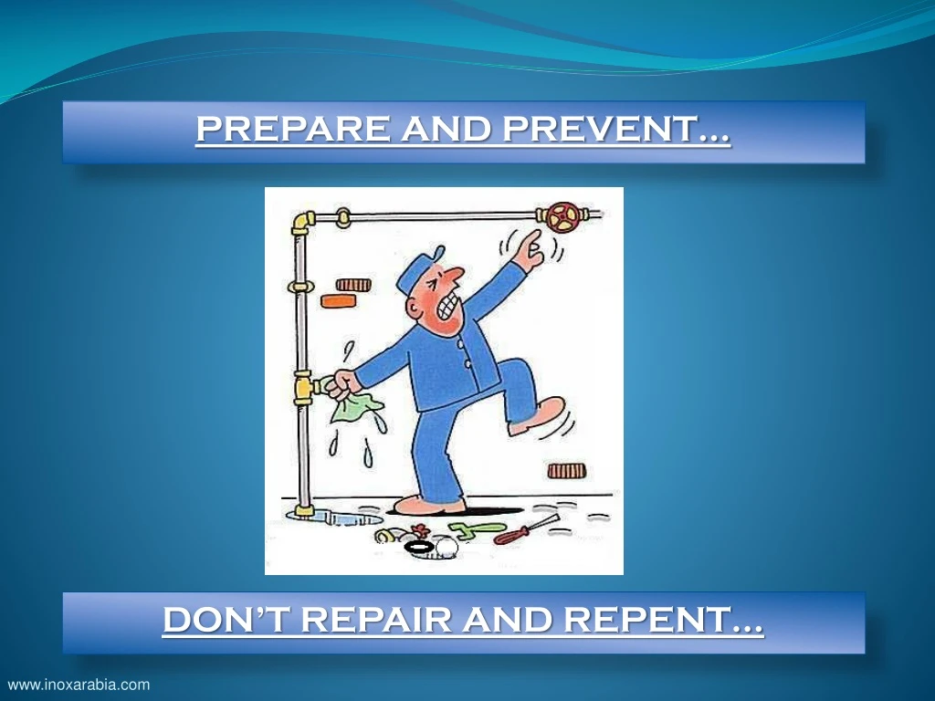 prepare and prevent