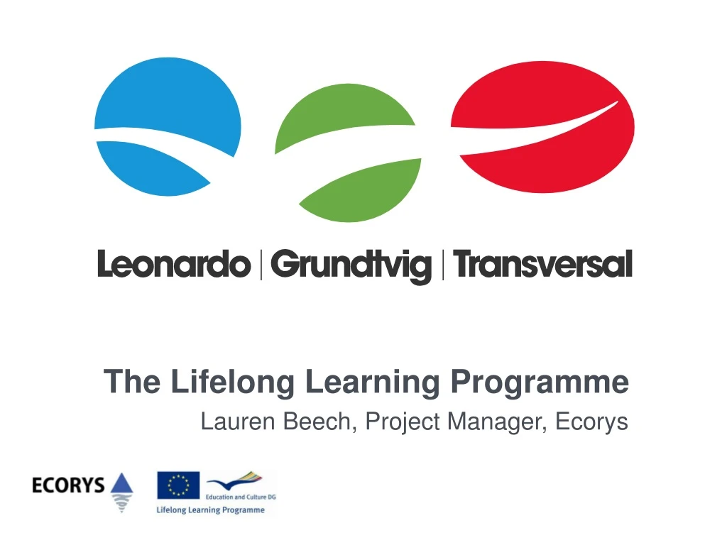 the lifelong learning programme lauren beech