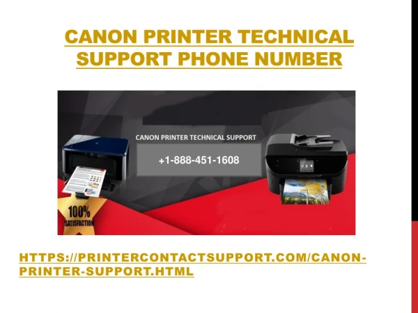 Canon Printer Technical Support Phone Number 1-888-451-1608