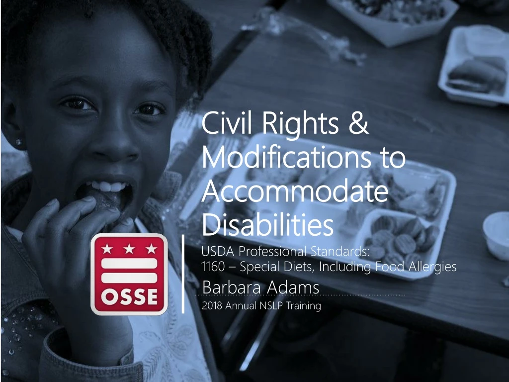 civil rights modifications to accommodate