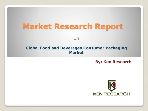 Market Research Report