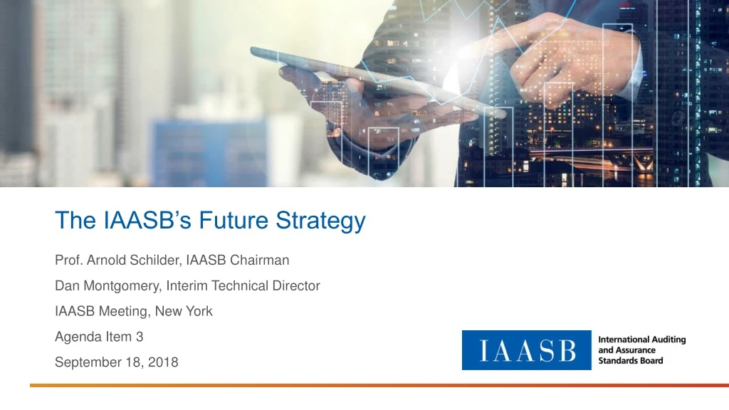 the iaasb s future strategy