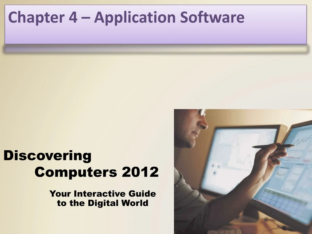 chapter 4 application software
