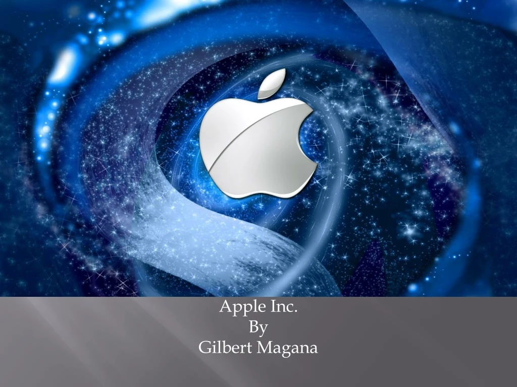 apple inc by gilbert magana