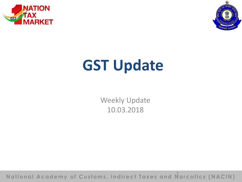 gst update