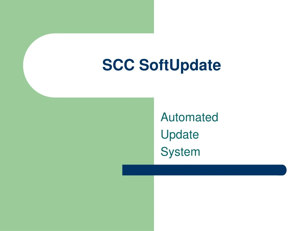 scc softupdate