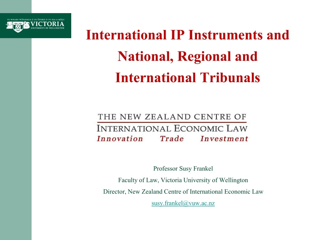 international ip instruments and national