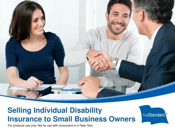 Selling Individual Disability Insurance to Small Business Owners