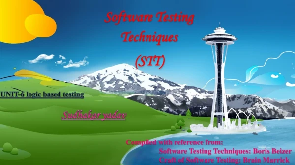 Software Testing Techniques (STT)