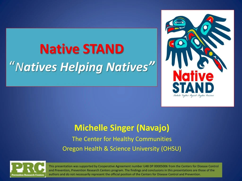 native stand n atives helping natives