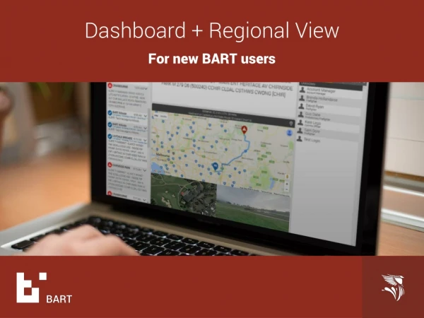 Dashboard + Regional View For new BART users