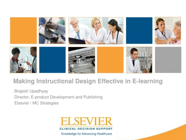 Making Instructional Design Effective in E-learning