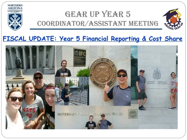 GEAR UP Year 5 Coordinator/Assistant Meeting