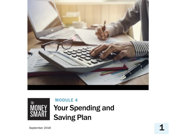Module 4: Your Spending and Saving Plan