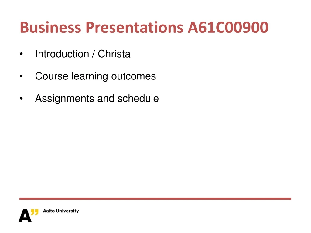 business presentations a 61c00900