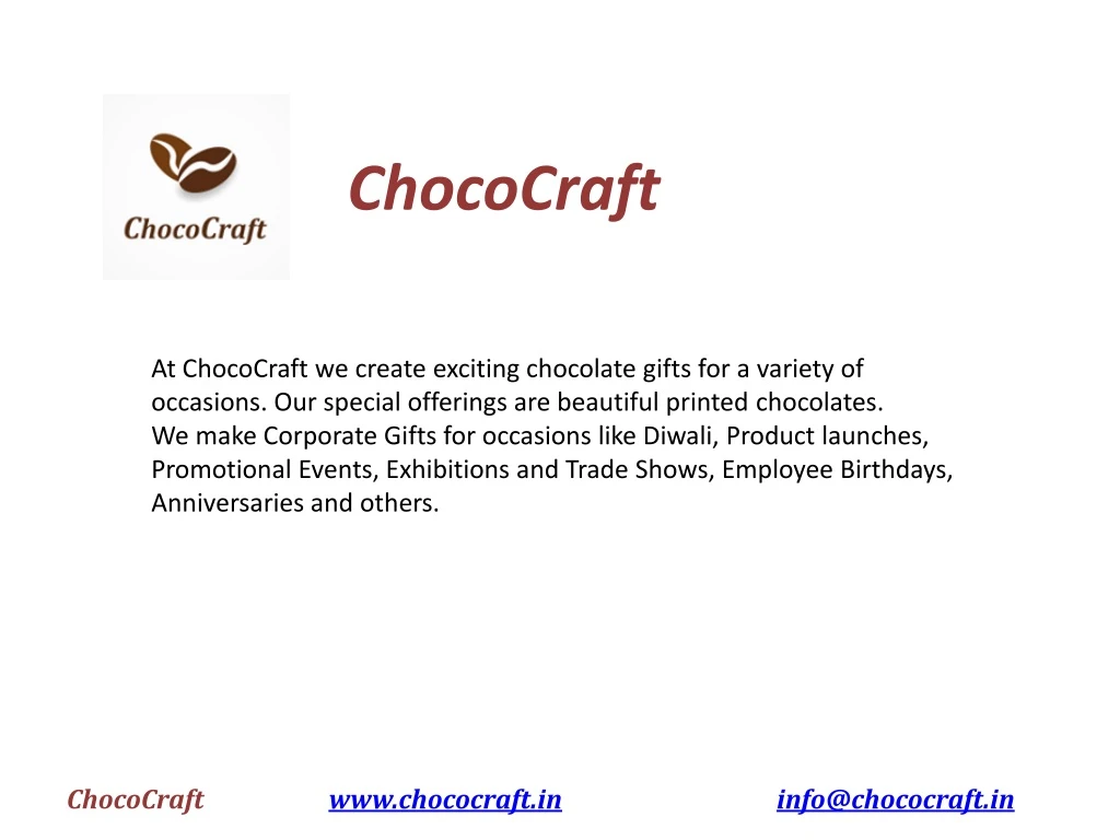 chococraft