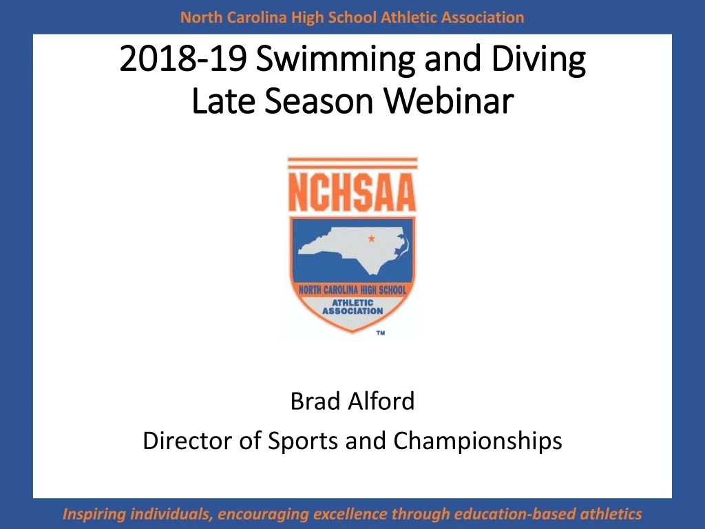 2018 19 swimming and diving late season webinar