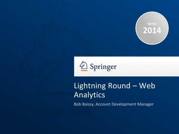 Lightning Round – Web Analytics