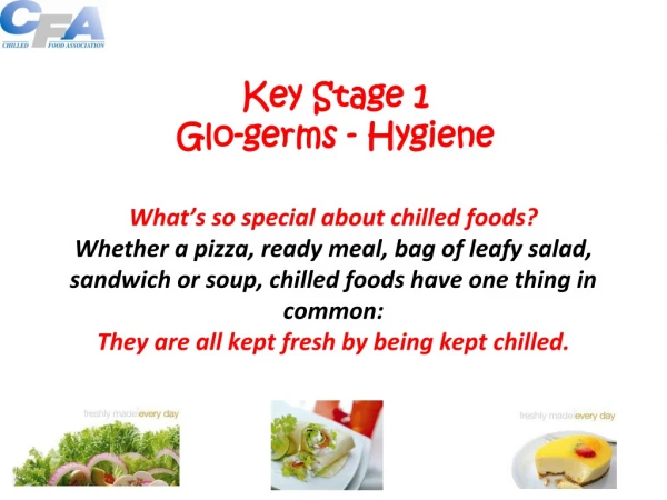 Key Stage 1 Glo-germs - Hygiene