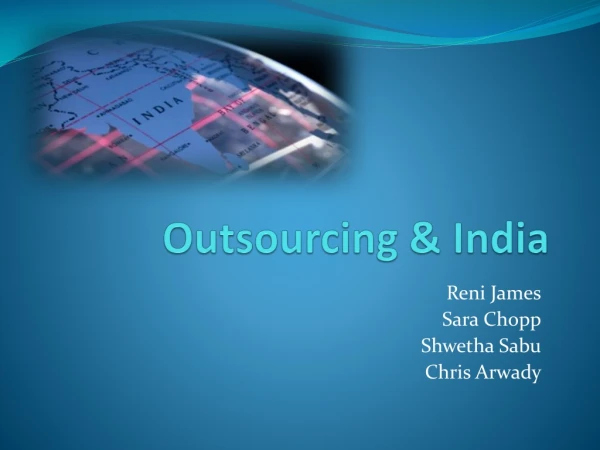 Outsourcing &amp; India