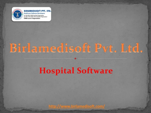 Hospital Software - ( 91)-8956049352 – Birlamedisoft Pvt. Ltd.