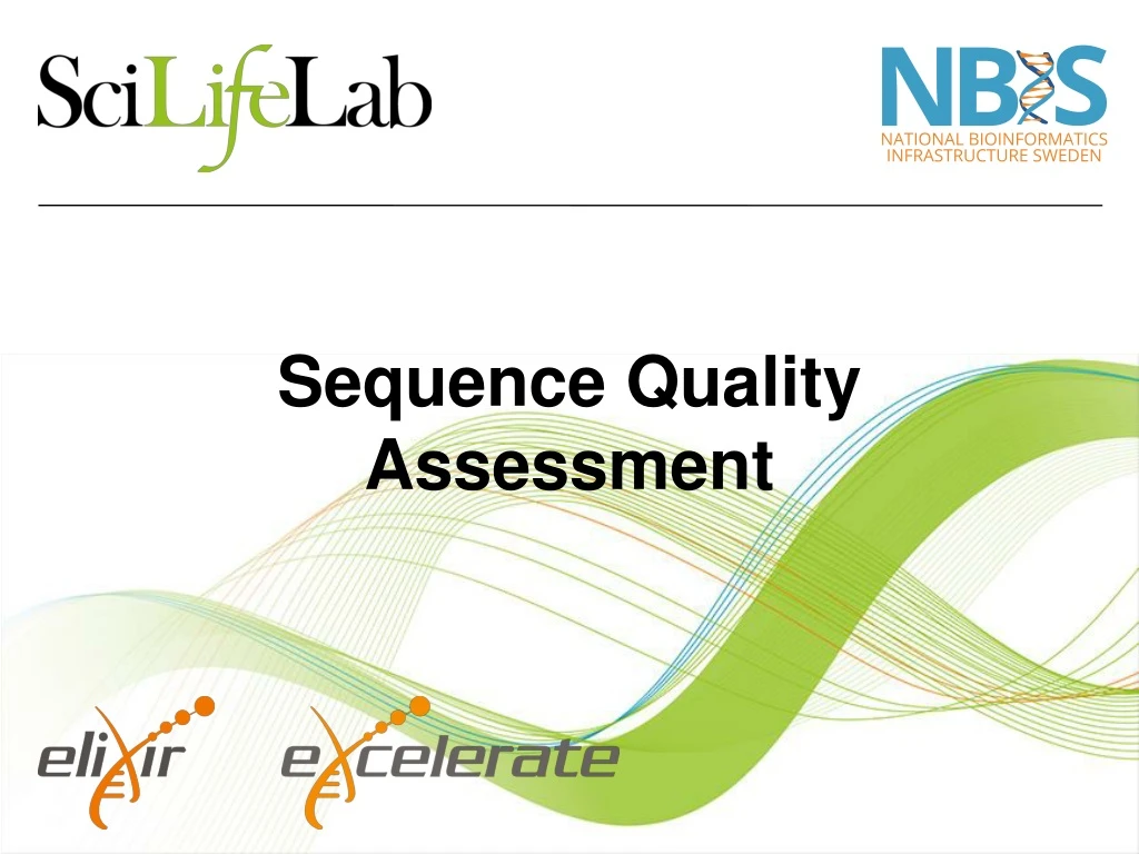 sequence quality assessment