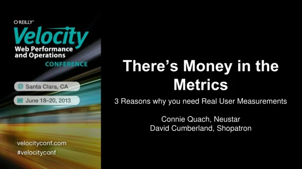 There’s Money in the Metrics