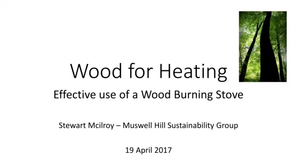 Wood for Heating