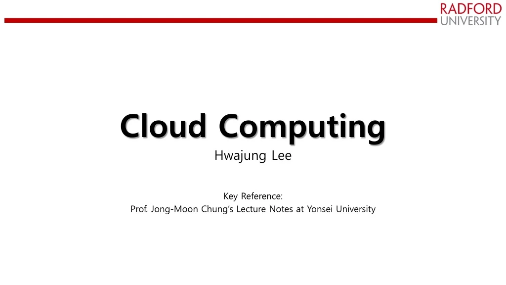 cloud computing