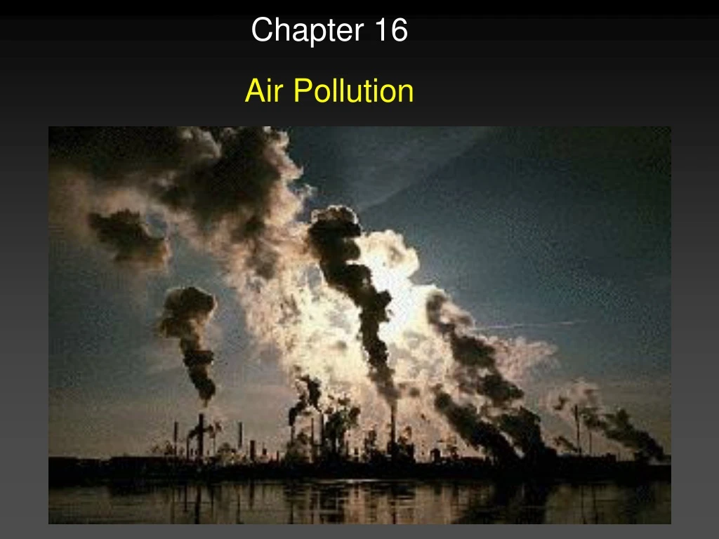 air pollution