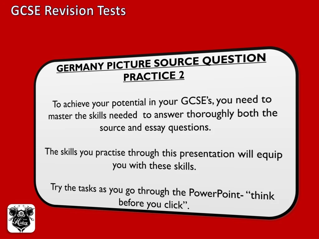 gcse revision tests