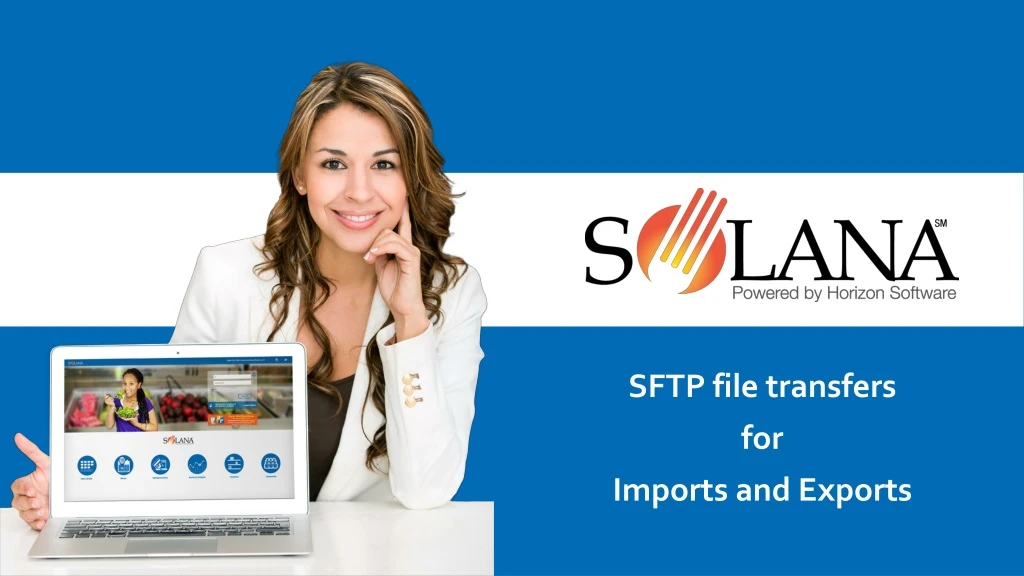 sftp file transfers for imports a nd exports